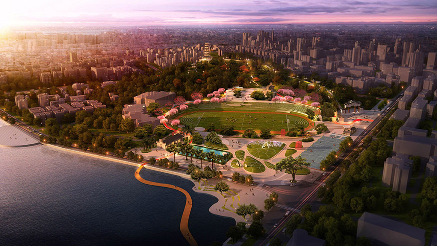 东莞市桥头镇体育文化公园规划设计